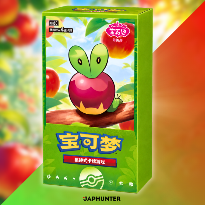 Pokémon Gem Pack Vol.6: Applin Leads the Next Chinese Pokémon TCG Collector Release