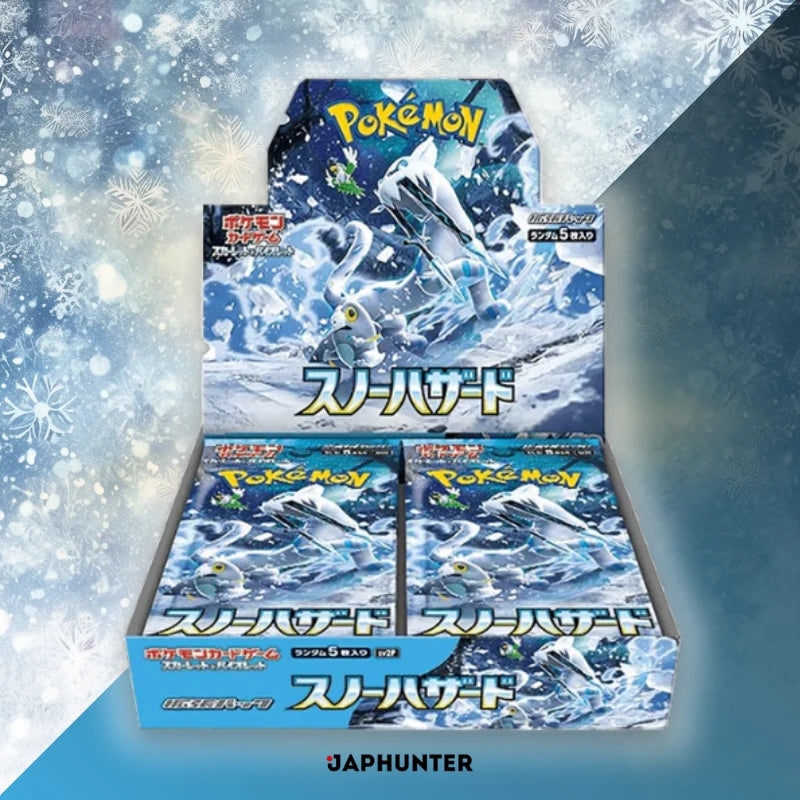 Pokémon Snow Hazard Booster Display (Japanese Edition)