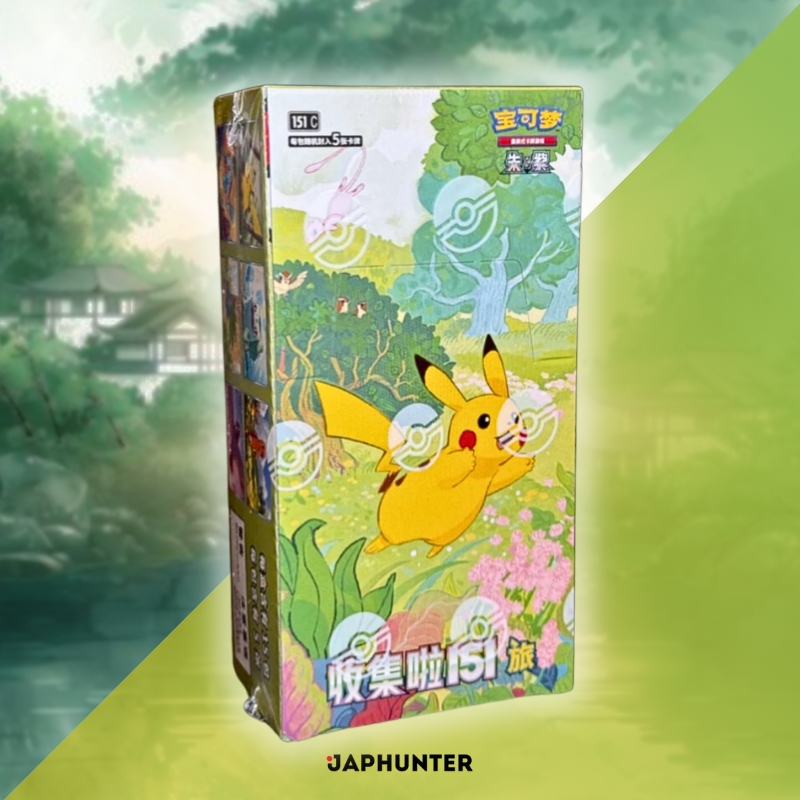 Pokémon 151 Collect Journey Slim Display (CHN)