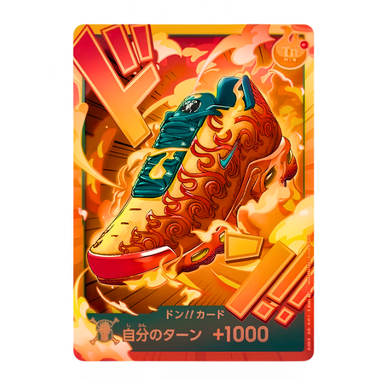 One Piece x Nike DON!! card - orange