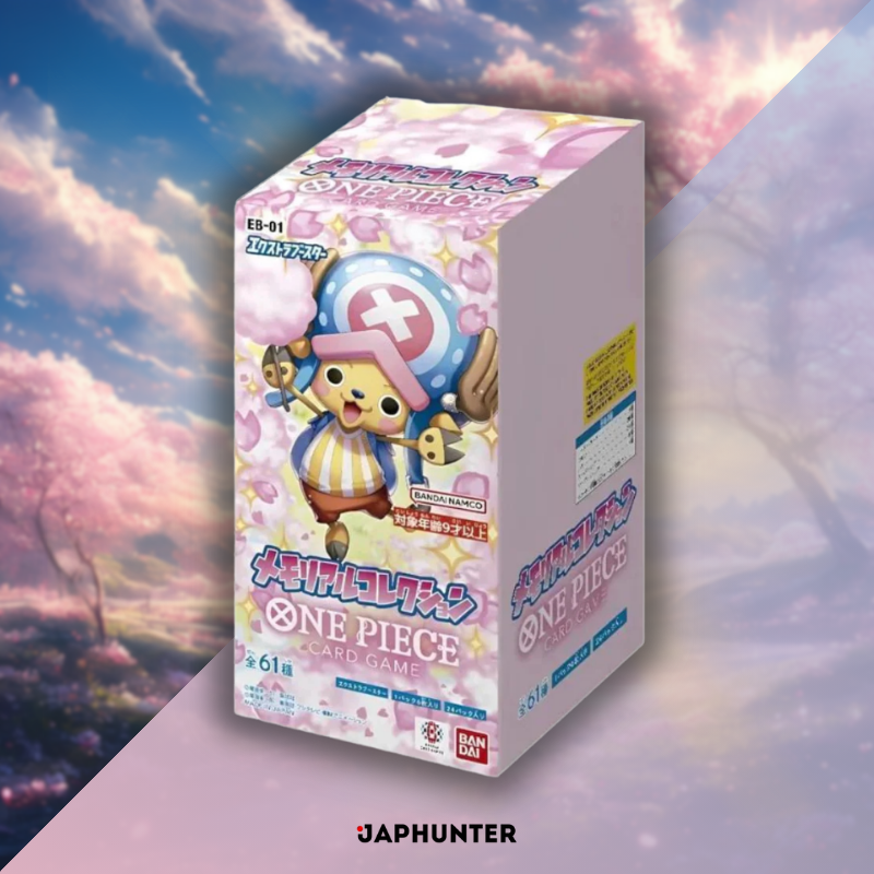 One Piece Card Game EB-01 Memorial Collection Display (Japanese)