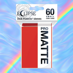 Sleeves Eclipse Pro Matte Deck Protector – Small Size (60 Count) | 62x89mm | Ultra PRO