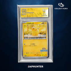 Pikachu 242/SV-P – Illustration Contest 2024 Promo (2025 JP) – CollectAura Graded 9.5 Mint+