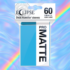 Sleeves Eclipse Pro Matte Deck Protector – Small Size (60 Count) | 62x89mm | Ultra PRO