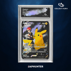 Pikachu V 222/184 – VMAX Climax (2021 JP) – CollectAura Graded 9 (Mint)