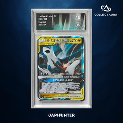 Latias & Latios GX 060/095 β Tag Bolt (2018 JP) β CollectAura Graded 10 (Gem Mint)