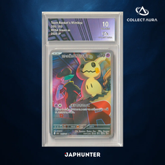 Team Rocket’s Mimikyu (205/193) – Collect Aura 10 Gem Mint | Japanese Pokémon Card (2025) – Mega Dream ex