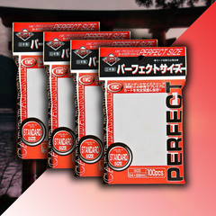 Protections KMC Premium Bundle Sleeves - Ajustement parfait, fabriquées au Japon