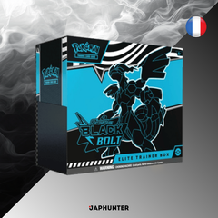 Pokémon ETB Black Bolt Foudre noir : Écarlate et Violet | Coffret Dresseur d'Élite FR
