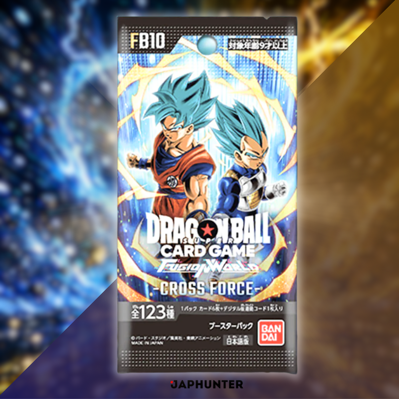 Dragon Ball Fusion World Cross Force FB10 Booster Box Display | Japanese Edition