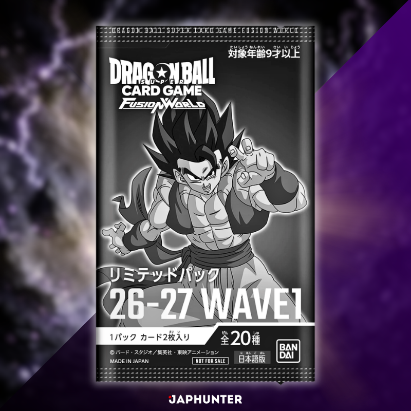 Dragon Ball Super Card Game Fusion World – Limited Pack 26-27 WAVE1