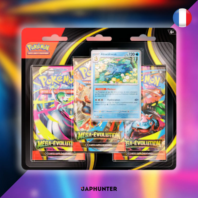 Pokémon Psyduck 3-Booster Blister | Mega Evolution (ME01) (FR)