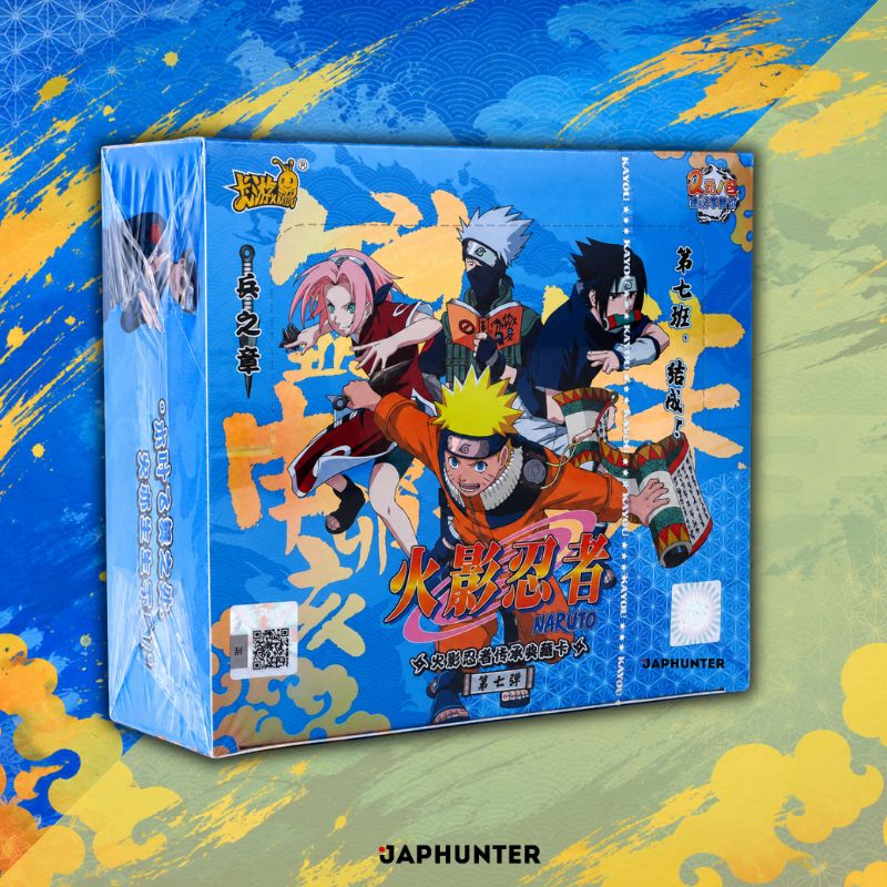 NARUTO KAYOU SLR 第7班 まとめ Naruto Kayou Tier 2 Wave 7 Bing Zhi Zhang Booster Display – JapHunter