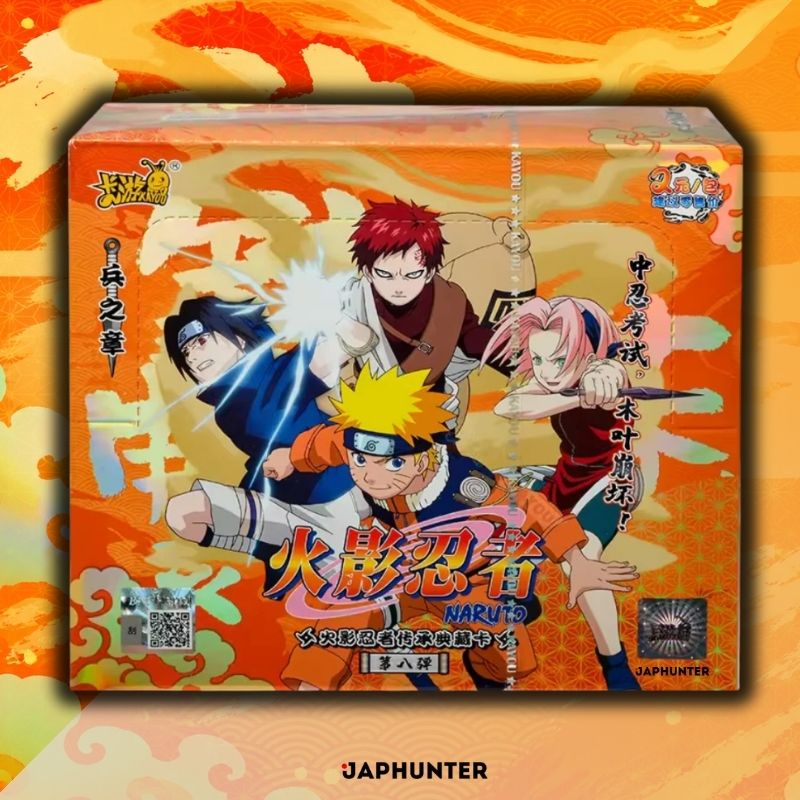 Naruto Kayou Tier 2 Wave 8 (T2W8) – Bing Zhi Zhang Booster Display