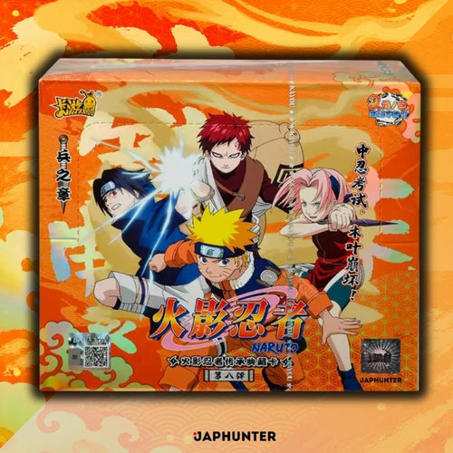 Naruto Kayou Tier 2 Wave 8 (T2W8) – Bing Zhi Zhang Booster Display