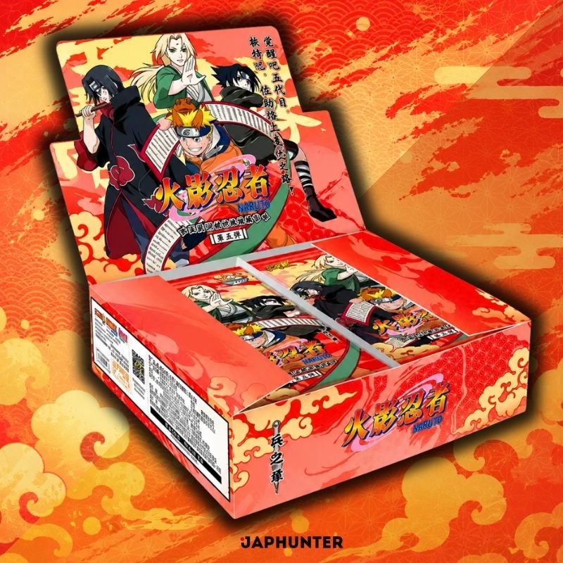 Naruto Kayou Tier 2 Wave 9 Bing Zhi Zhang Booster Display | JapHunter
