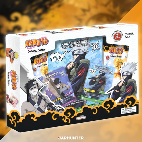 Naruto Mythos TCG Set 2 Shinobi Shiren 1st Edition Special Pack Design B (Kakashi vs Zabuza) | 1st Wave