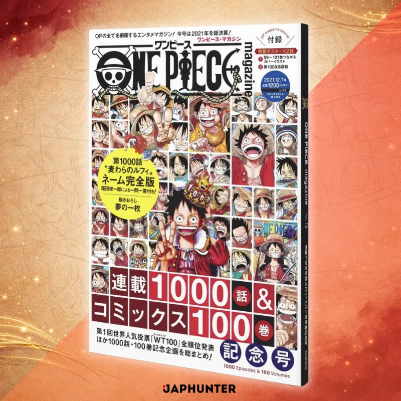 ONE PIECE Magazine Vol.13 (JP) – 1000 Episodes & 100 Volumes Commemorative Issue