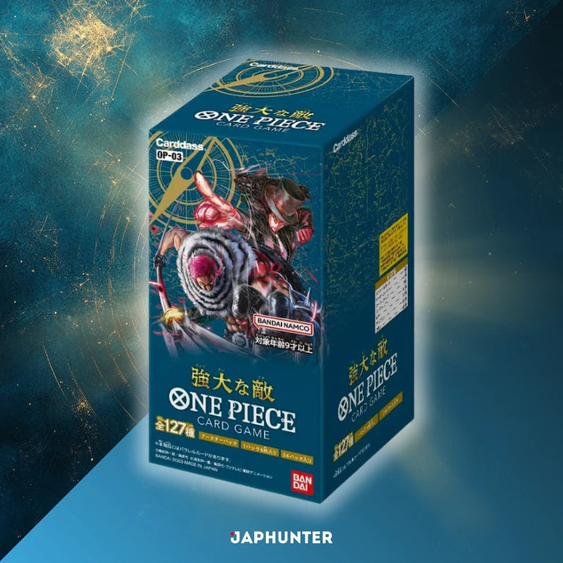 One Piece OP-03 Mighty Enemies Japanese Display