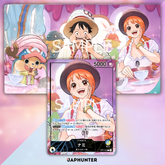One Piece Official Playmat & Card Set – Whole Cake Island Arc | Nami OP11-041 | Japanese Edition