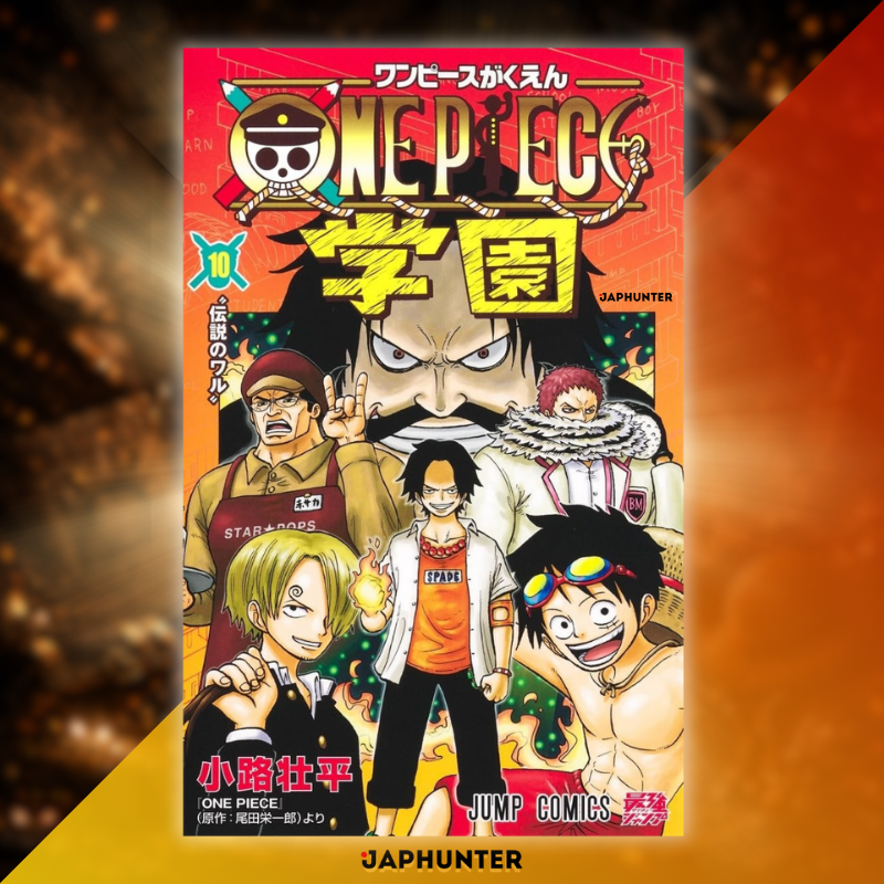 One Piece Gakuen Vol.10 – Japanese Manga Comic Book + OP12-106 Law One Piece Gakuen Vol.10 – Japanese Manga Comic Book + OP12-106 Law