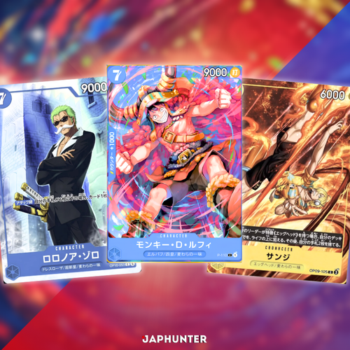 One Piece V Jump October 2026 Luffy, Zoro & Sanji Special Card Set | Japanese Edition