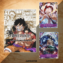 One Piece 1st Anniversary Complete Guide + 2 Exclusive Cards (JP) cards