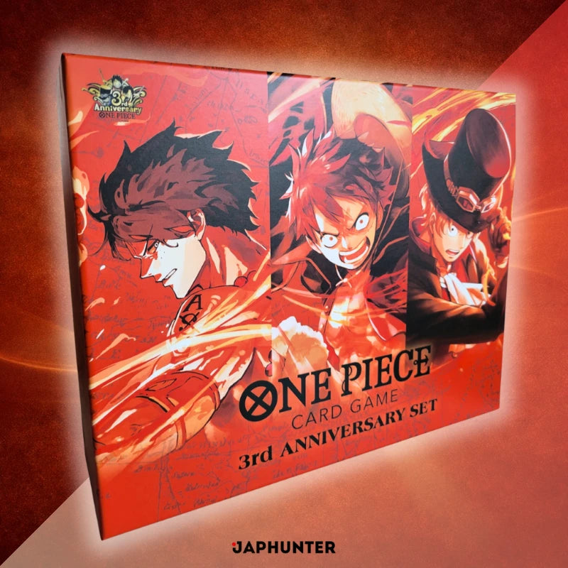 One Piece Card Game – Japanese 3rd Anniversary Set | Deluxe Collector Box | Sealed