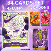 One Piece x Nike Collab Edition Premium Card Collection | 34-Card Set | Japanese Edition