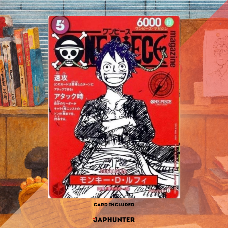 One Piece Exclusive Luffy TCG Card (Magazine Vol. 20)