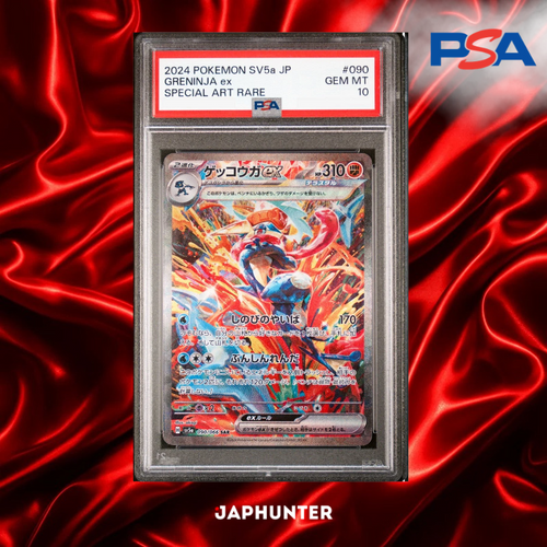 PSA 10 Greninja ex SAR #090/066 – Crimson Haze Japanese SV5a