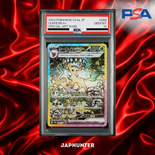 PSA 10 Leafeon ex SAR #200/187 – Terastal Festival ex Japanese SV8a