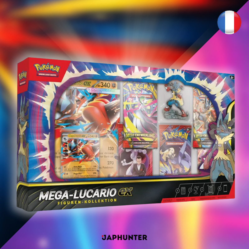 Pokémon Coffret Mega Lucario EX – Figure Collection (édition spéciale) (FR)