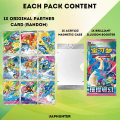 Pokémon TCG China – 30th Anniversary Original Partner Special Illustration Card Set Vol.1 (Blind Box) content