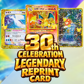 Cartes Pokémon 30th Celebration Legendary Reprint | Cartes à l'unité 136/103 à 165/103 | Édition japonaise
