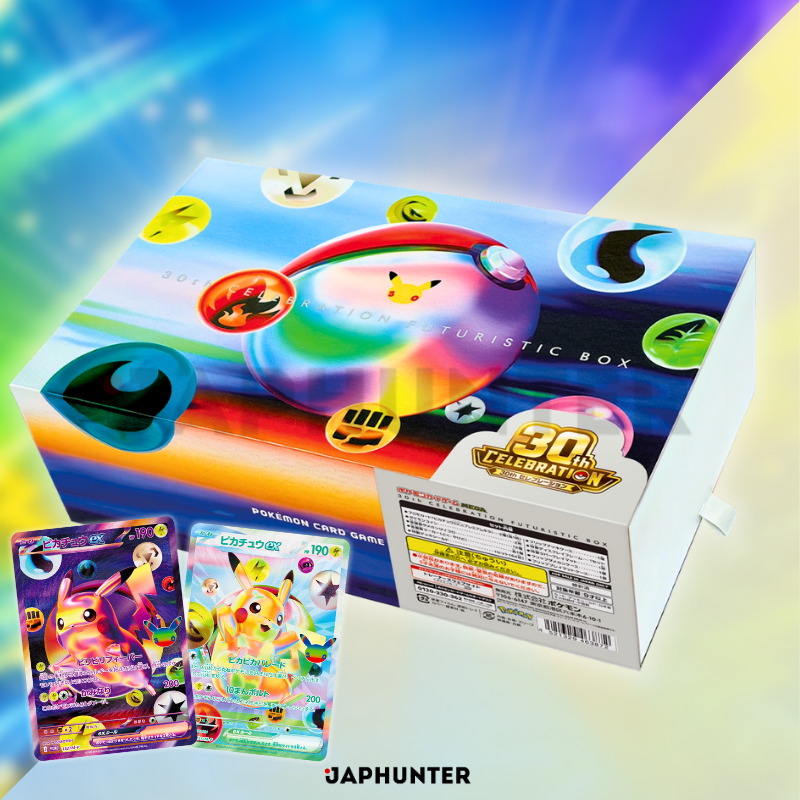 Pokémon MEGA – 30th CELEBRATION FUTURISTIC BOX | Japanese Edition