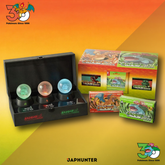 (Preorder)Pokémon 30th Anniversary Collector Set (Kanto Starters + Crystal Orbs) and digital Games Green Leaf and Fire red
