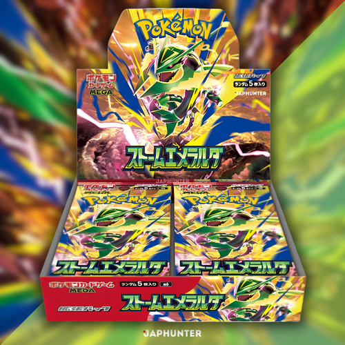Pokémon MEGA - Storm Emeralda Booster Box Display (M6) | Japanese Edition