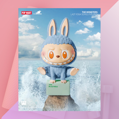 POP MART LABUBU Lazy Yoga Series – Boîte surprise Pop Mart (produit officiel)