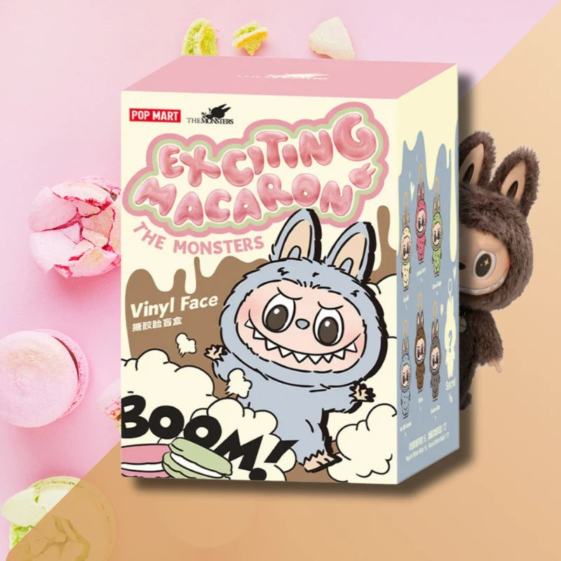 POP MART LABUBU Exciting Macaron - Vinyl Face Blind Box | Official Pop Mart Collectible