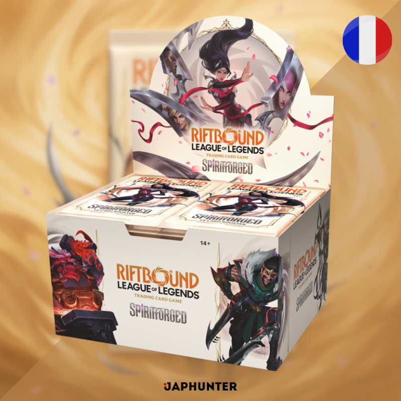 riftbound spiritforged booster box preorder Riftbound: League of Legends Spiritrood French Size:70x110 mm CRE 2 foil Rares or Pokémon Error Guide