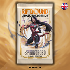 (PRÉCOMMANDE) Riftbound: League of Legends – Spiritforged Booster Display (24 Packs) (ENG)