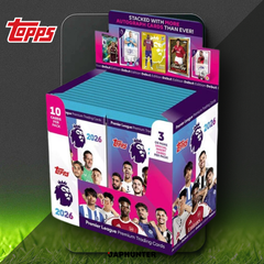 Topps Premier League 2026 Premium-Sammelkarten – Booster-Box (10 Karten pro Packung)