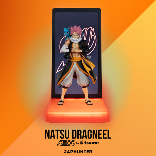 Natsu Dragneel – NEON by Tsume Lighted Display Figure Set | Fairy Tail