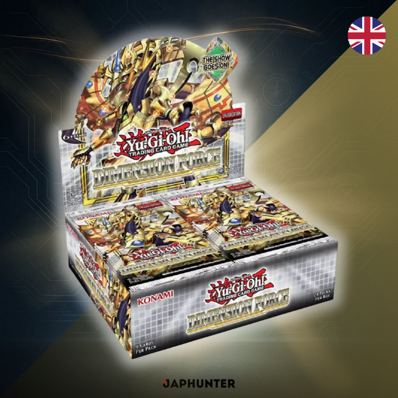 Yu-Gi-Oh! Dimension Force Display (24 Packs) | English Edition | 1st Edition | Sealed