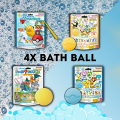 Collection de boules de bain en lot