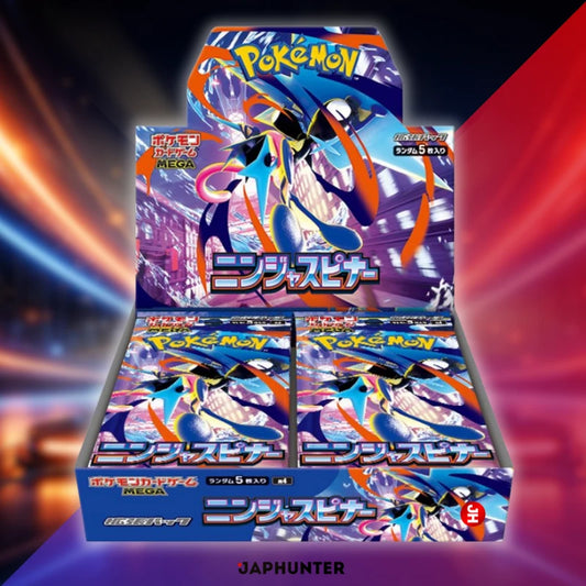 Pokémon Ninja Spinner (March 13, 2026) — Mega Greninja ex Headlines Japan’s Mega Evolution Era