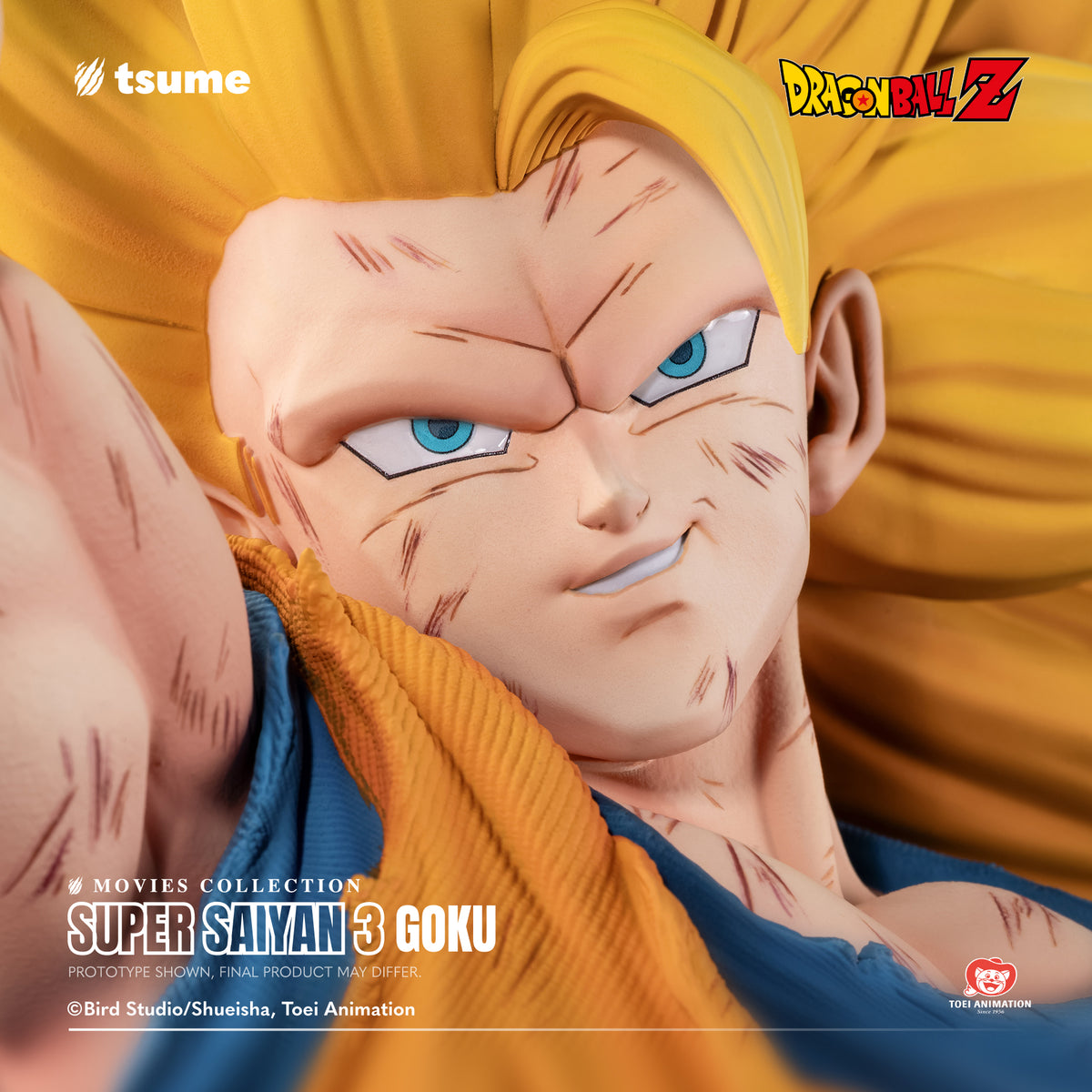 Super Saiyan 3 Goku – Movies Collection by Tsume – Dragon Ball Z 1/4 Scale Statue