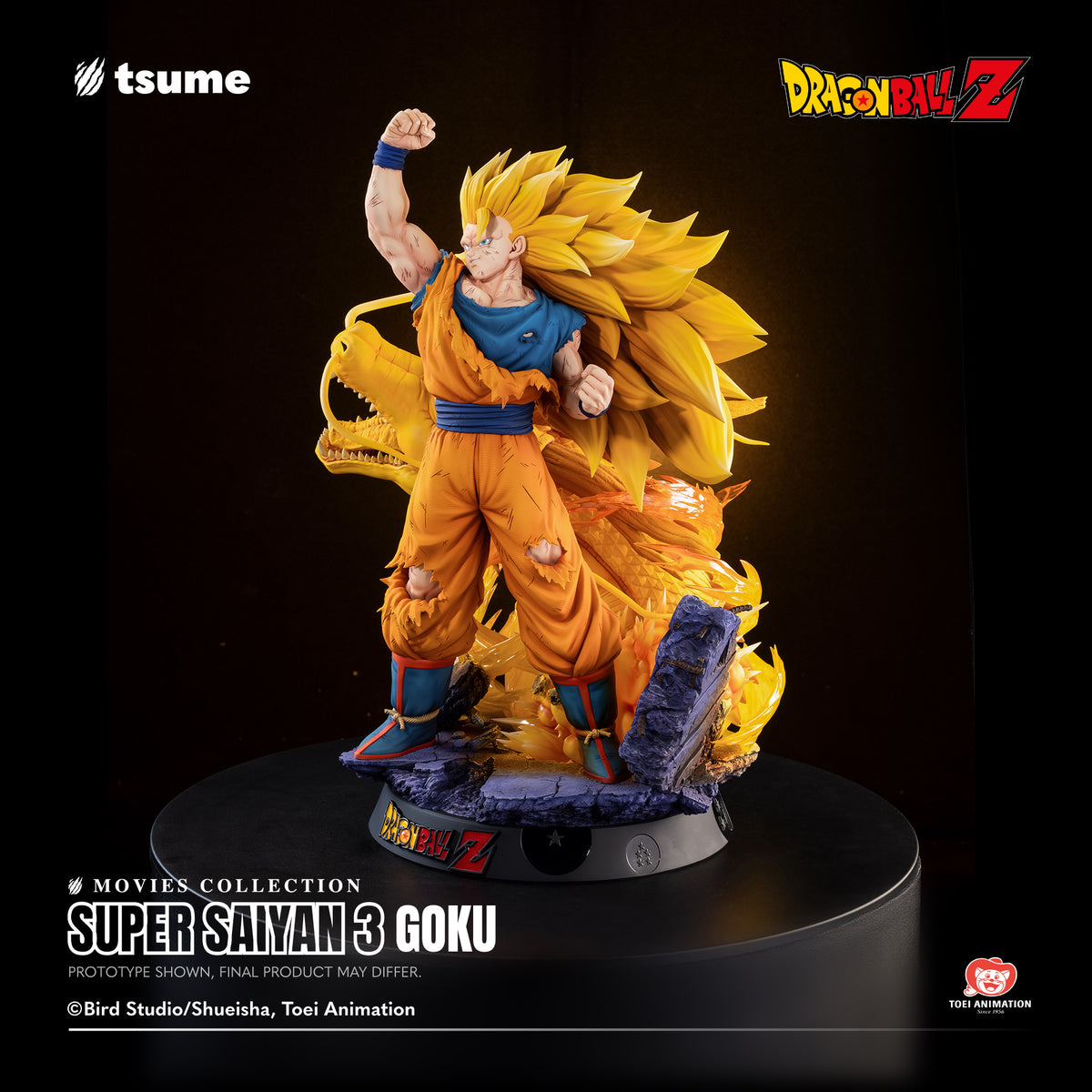 Super Saiyan 3 Goku – Movies Collection by Tsume – Dragon Ball Z 1/4 Scale Statue