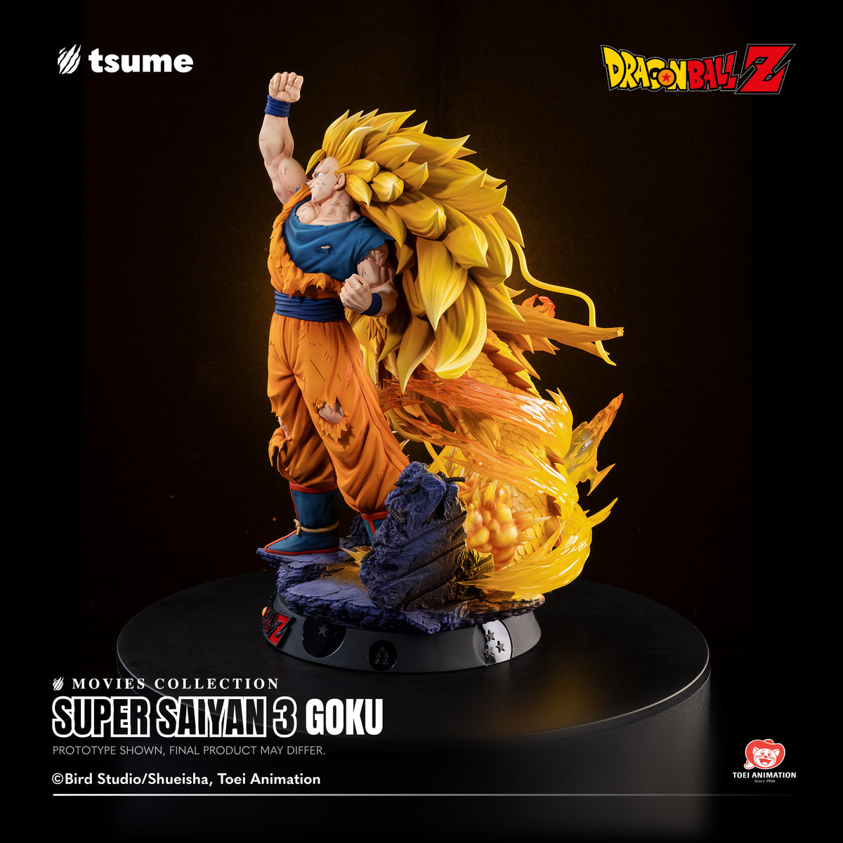 Super Saiyan 3 Goku – Movies Collection by Tsume – Dragon Ball Z 1/4 Scale Statue